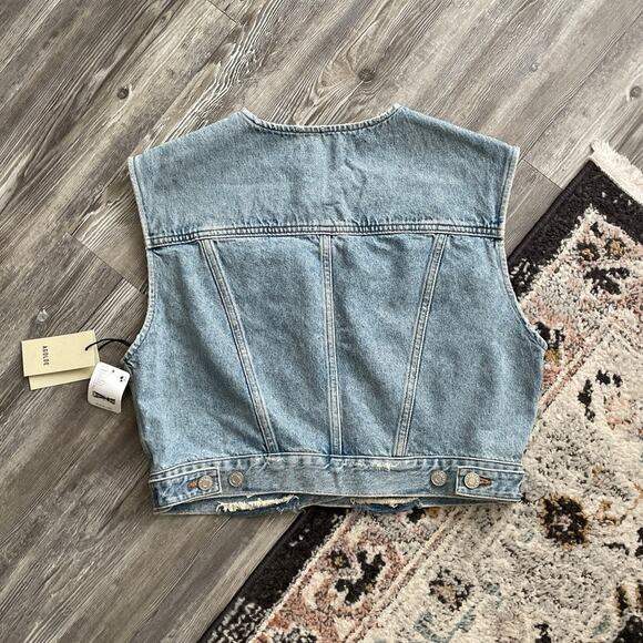 AGOLDE Leo Denim Vest - Picture 5 of 7